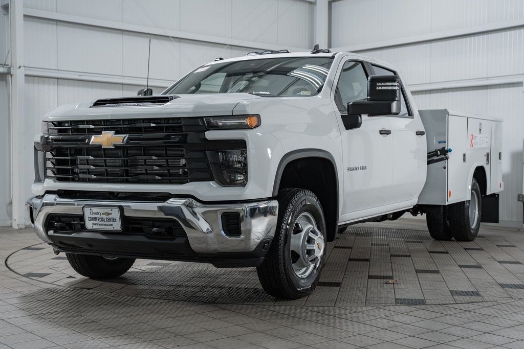 2024 Chevrolet Silverado 3500HD CC 4WD Crew Cab 177" WB, 60" CA Work Truck - 22691732 - 2