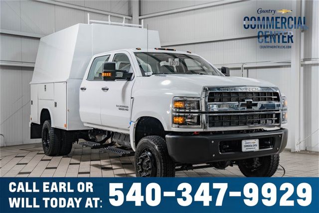 2024 Chevrolet SILVERADO 5500HD 5500HD CREW 4X4 * 6.6 DURAMAX * 9' READING KUV - 22490240 - 0