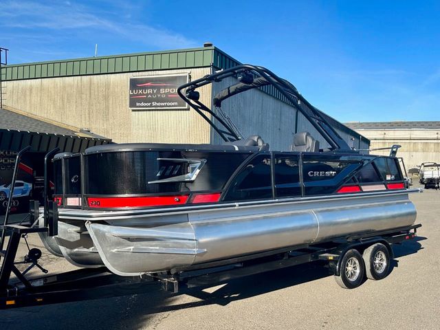 2024 Crest Pontoon Caribbean RS 230 SLRC 250L Mercury $55,000 OFF MSRP! - 22119349 - 1