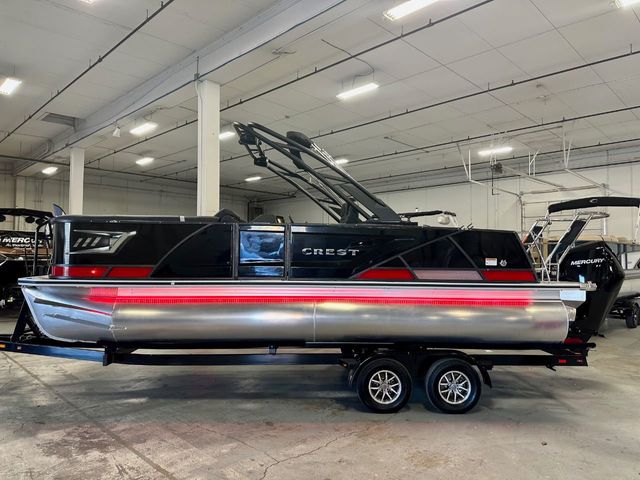 2024 Crest Pontoon Caribbean RS 230 SLRC 250L Mercury $55,000 OFF MSRP! - 22119349 - 4