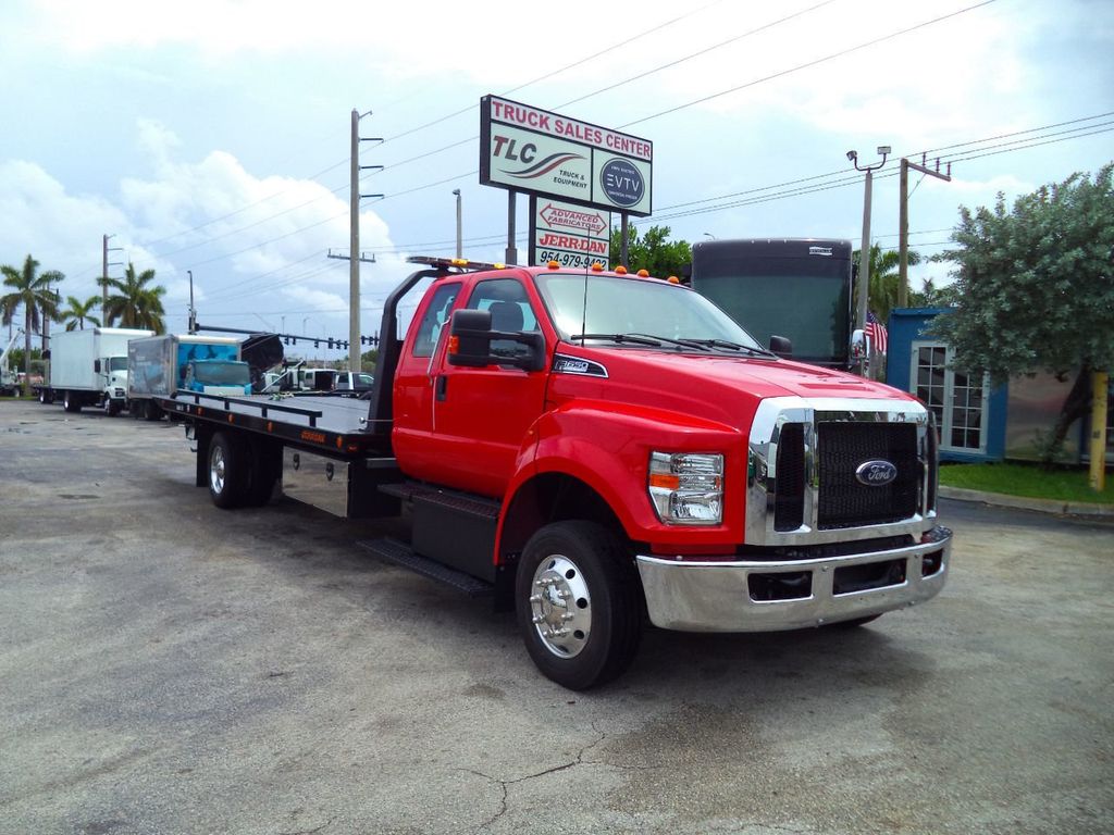 2024 Ford F650 22' JERRDAN ROLLBACK TOW TRUCK. GAS. EX CAB. - 22027308 - 1