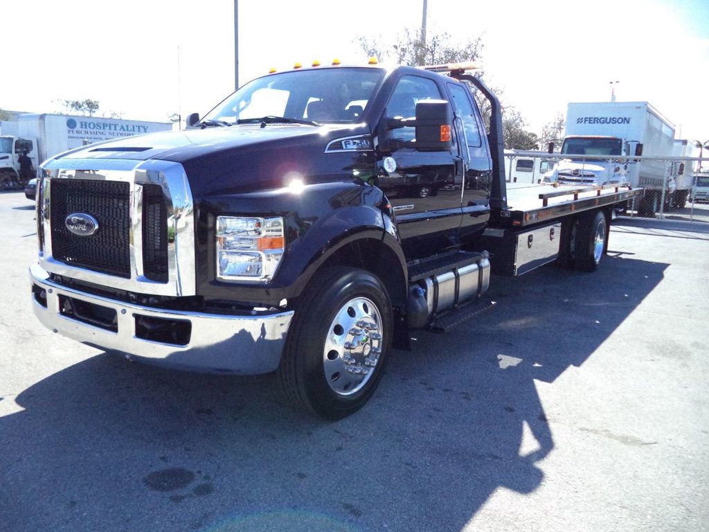 2024 Ford F750 w/ 22ft Jerr-Dan 6 Ton XLP Low Pro Car Carrier Rollback - 22313434 - 1