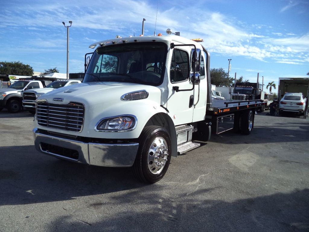 2024 Freightliner BUSINESS CLASS M2 106 22FT JERRDAN ROLLBACK TOW TRUCK..22SRR6T-W-LP - 22232944 - 2