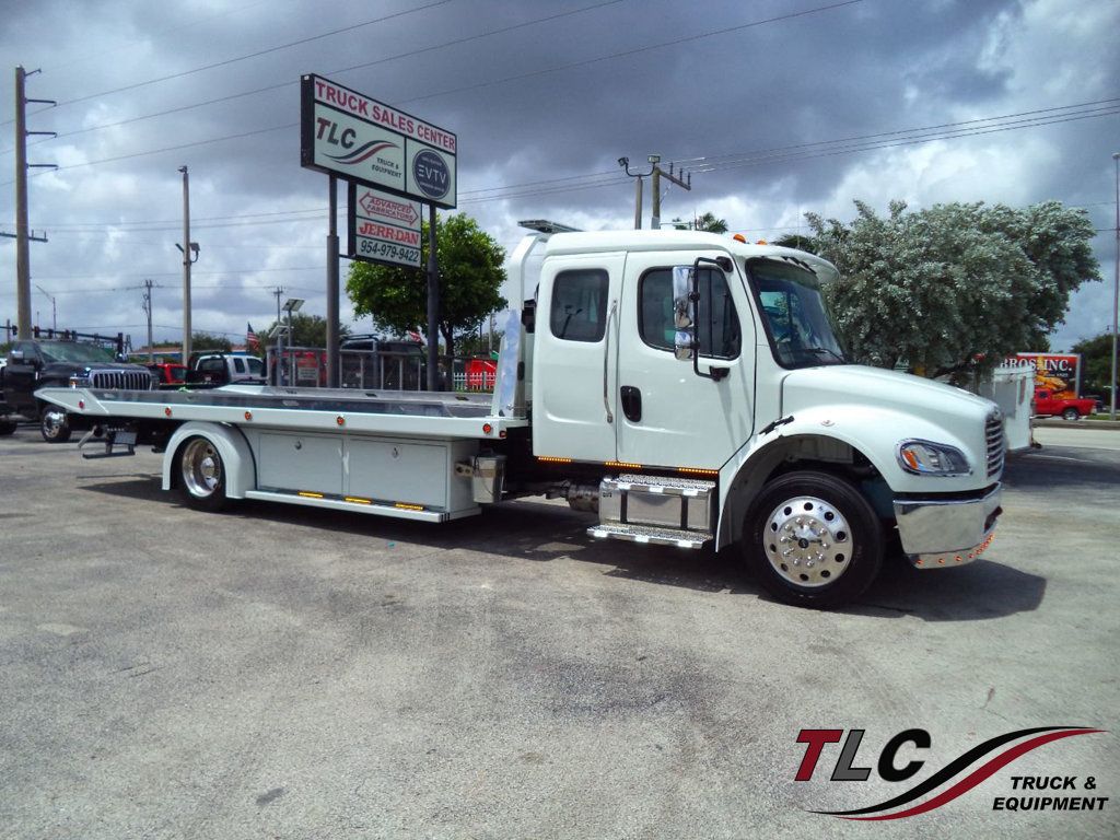 2024 Freightliner Business Class M2 106 w/ 22ft Jerr-Dan Custom StepSide Classic Car Carrier - 22081825 - 0