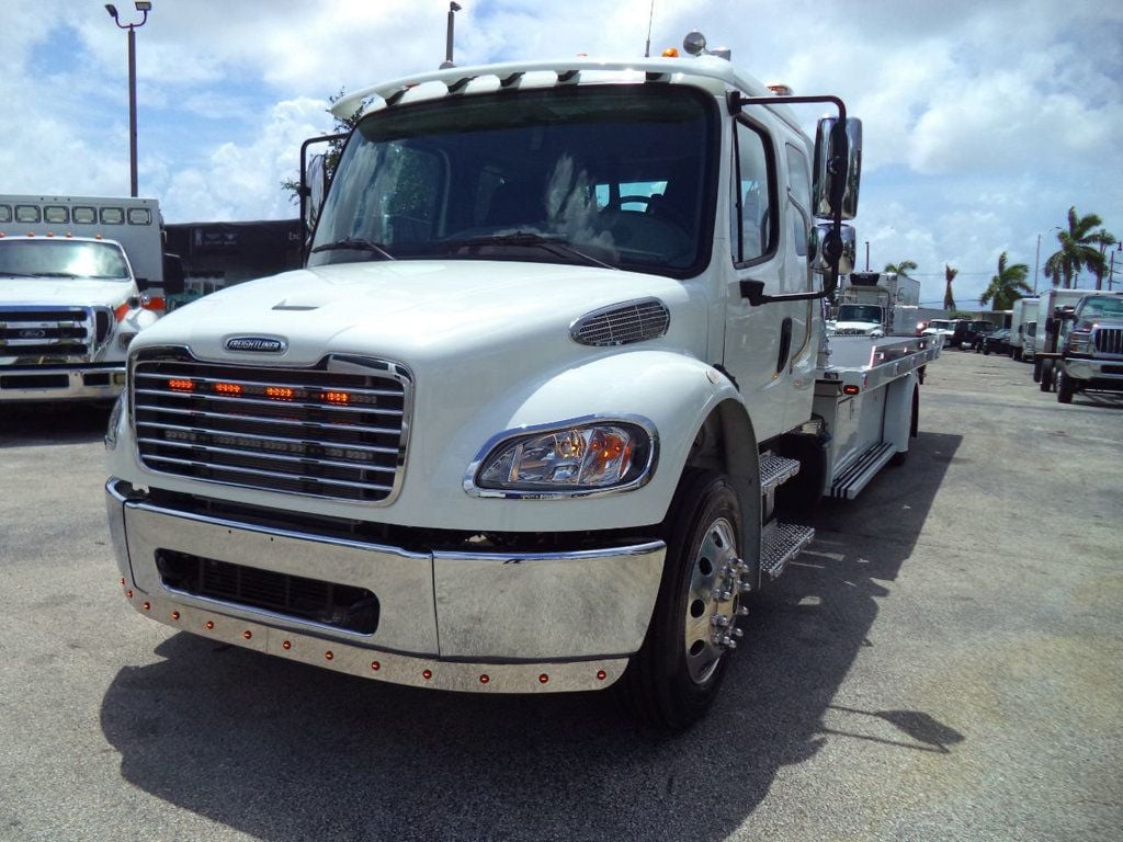 2024 Freightliner Business Class M2 106 w/ 22ft Jerr-Dan Custom StepSide Classic Car Carrier - 22081825 - 4