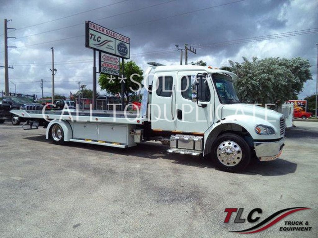 2024 Freightliner Business Class M2 106 w/ 22ft Jerr-Dan Custom StepSide Classic Car Carrier - 22081825 - 49