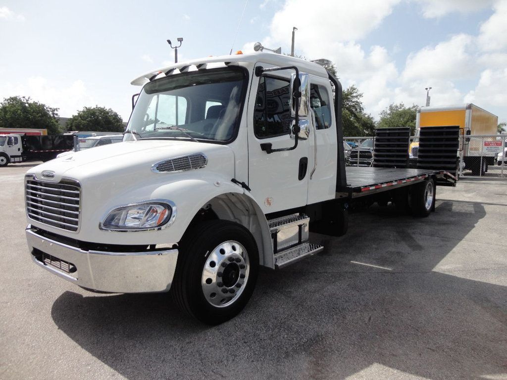 2024 Freightliner Business Class M2 106 With 21ft Dovetail Beavertail Ramp Truck Equipment Haul - 21528800 - 9