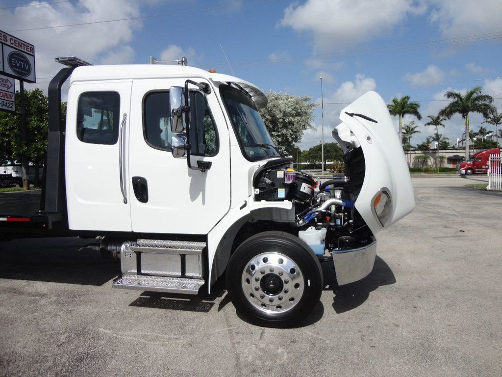2024 Freightliner Business Class M2 106 With 21ft Dovetail Beavertail Ramp Truck Equipment Haul - 21528800 - 16