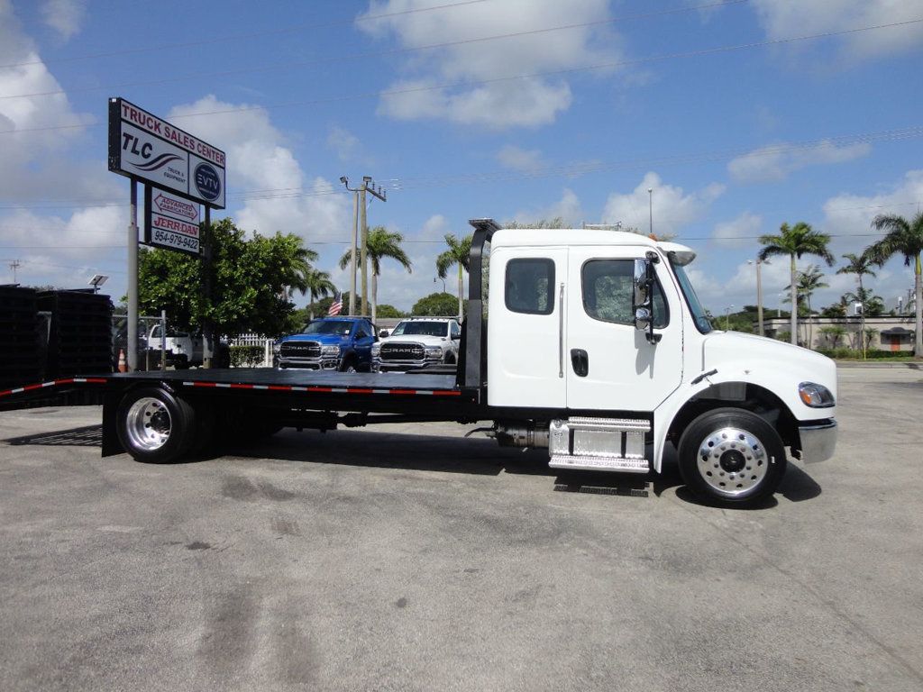 2024 Freightliner Business Class M2 106 With 21ft Dovetail Beavertail Ramp Truck Equipment Haul - 21528800 - 1