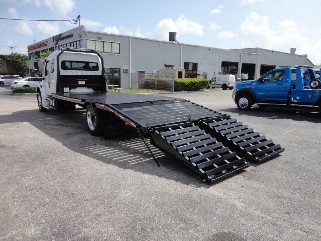 2024 Freightliner Business Class M2 106 With 21ft Dovetail Beavertail Ramp Truck Equipment Haul - 21528800 - 22