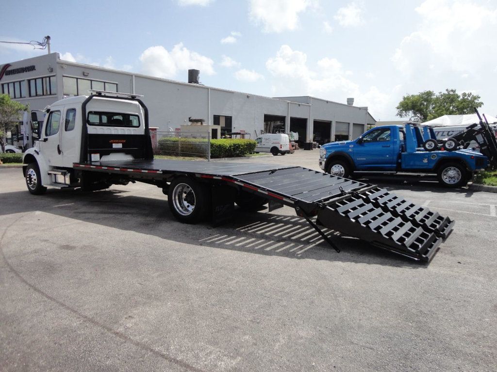 2024 Freightliner Business Class M2 106 With 21ft Dovetail Beavertail Ramp Truck Equipment Haul - 21528800 - 23