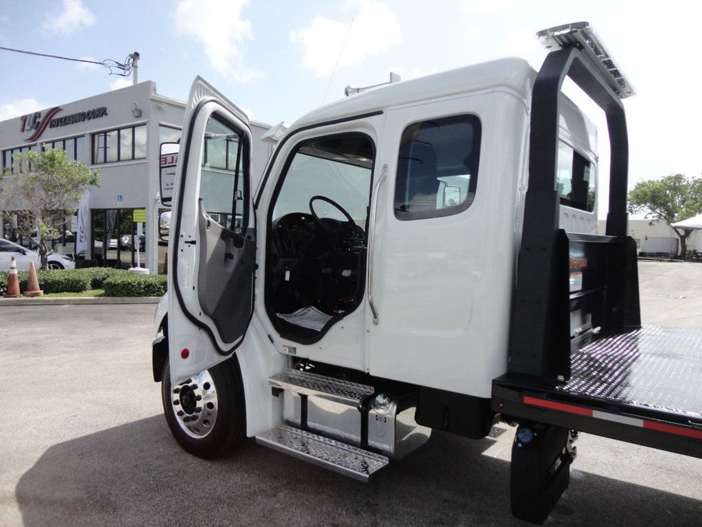 2024 Freightliner Business Class M2 106 With 21ft Dovetail Beavertail Ramp Truck Equipment Haul - 21528800 - 30