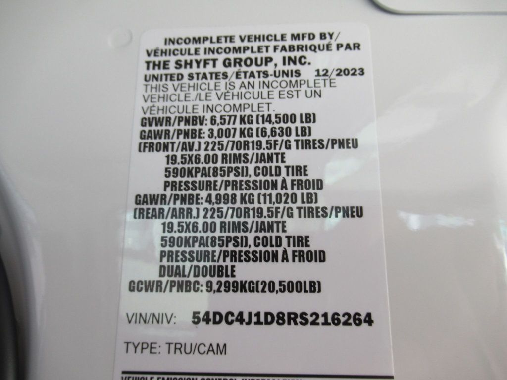 2024 Isuzu NPR (Chassis - Gas) - 22376095 - 44