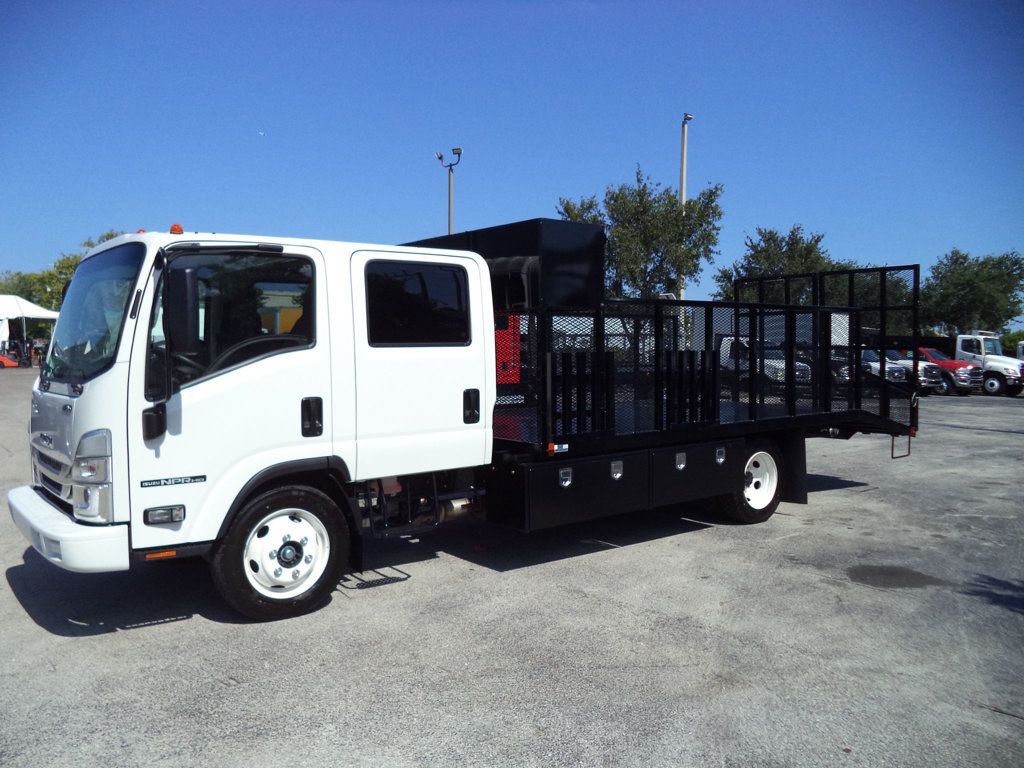 2024 Isuzu NPR HD 18FT BEAVER TAIL LANDSCAPE TRUCK - 22466099 - 10