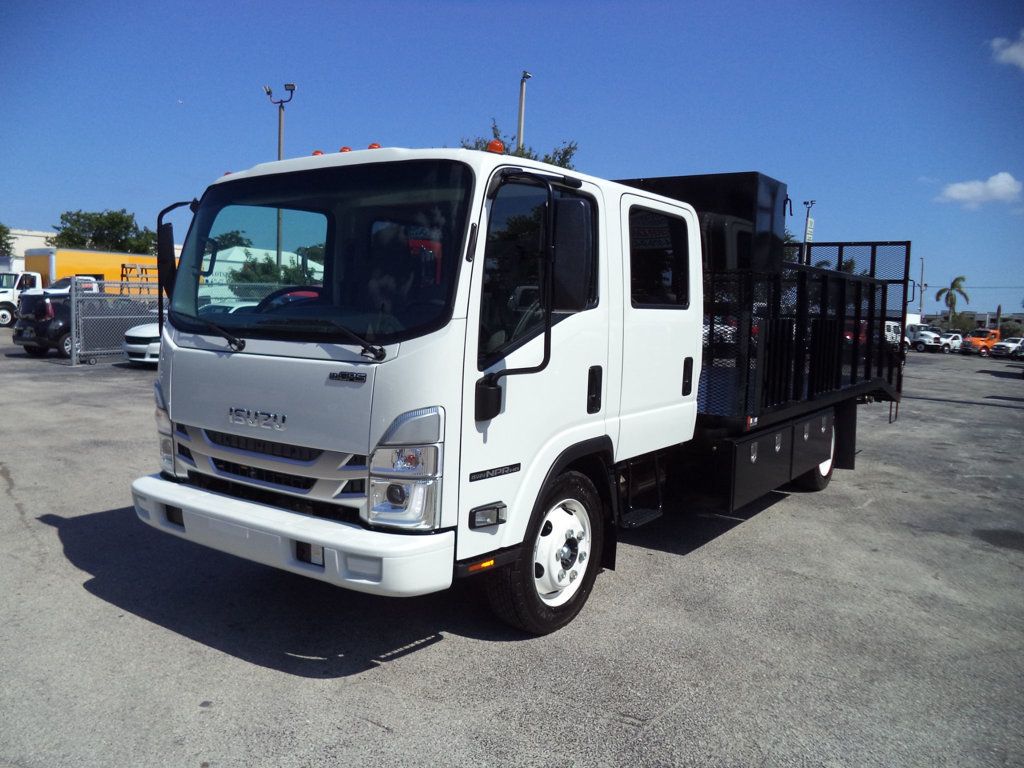 2024 Isuzu NPR HD 18FT BEAVER TAIL LANDSCAPE TRUCK - 22466099 - 11