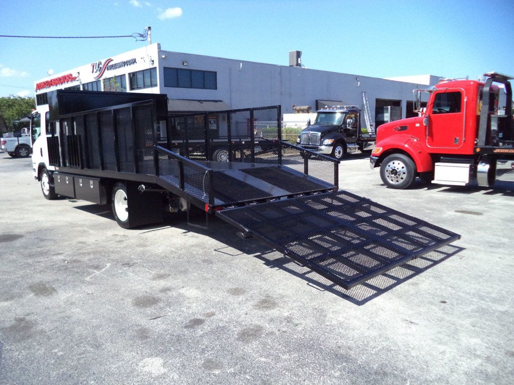 2024 Isuzu NPR HD 18FT BEAVER TAIL LANDSCAPE TRUCK - 22466099 - 17