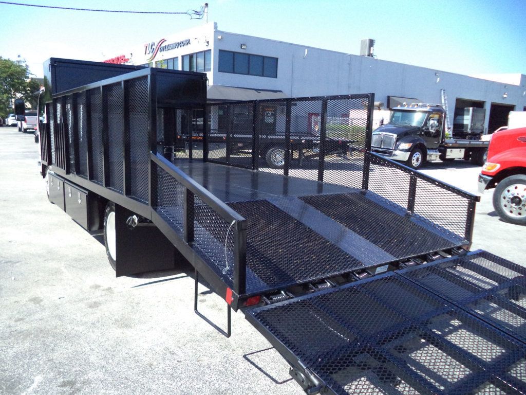 2024 Isuzu NPR HD 18FT BEAVER TAIL LANDSCAPE TRUCK - 22466099 - 21