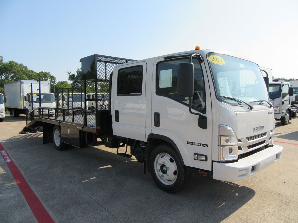 2024 Isuzu NPR HD (19ft Landscape Truck) - 22574112 - 1