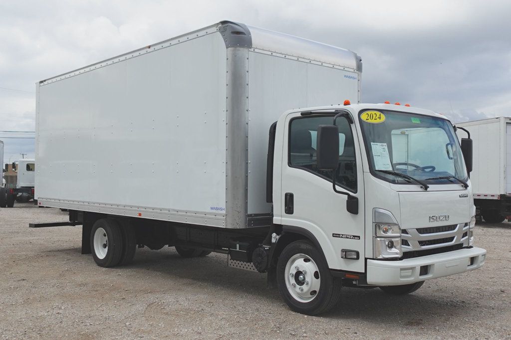 2024 Isuzu NPR HD (20ft Box w/ Step Bumper) - 22147796 - 0