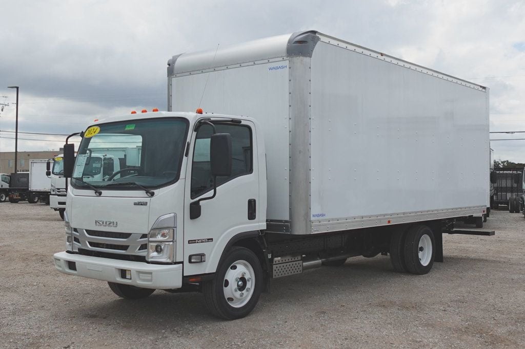 2024 Isuzu NPR HD (20ft Box w/ Step Bumper) - 22147796 - 2