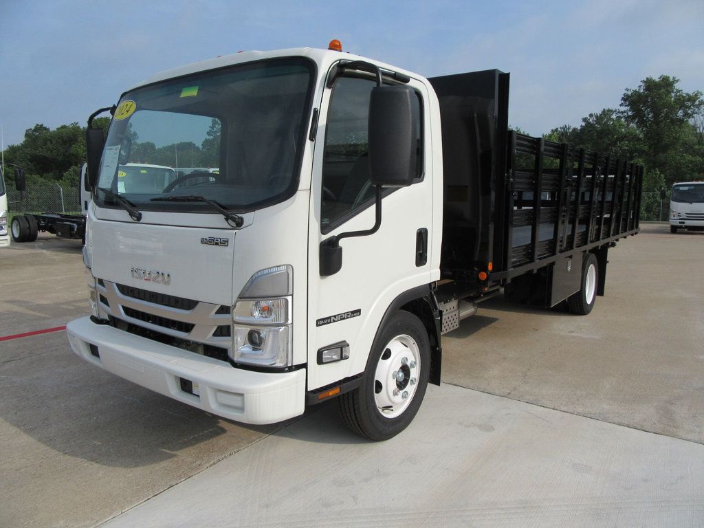 2024 Isuzu NPR HD (21ft Stakebed w/ ICC Bumper)) - 22114641 - 2