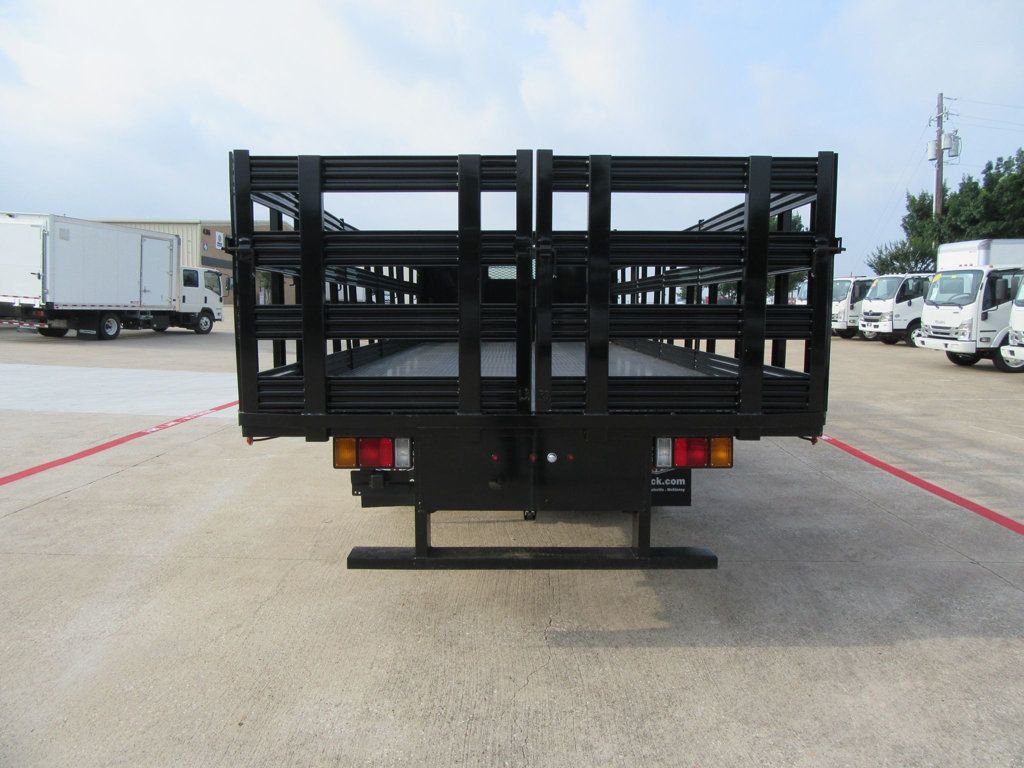 2024 Isuzu NPR HD (21ft Stakebed w/ ICC Bumper)) - 22114641 - 6