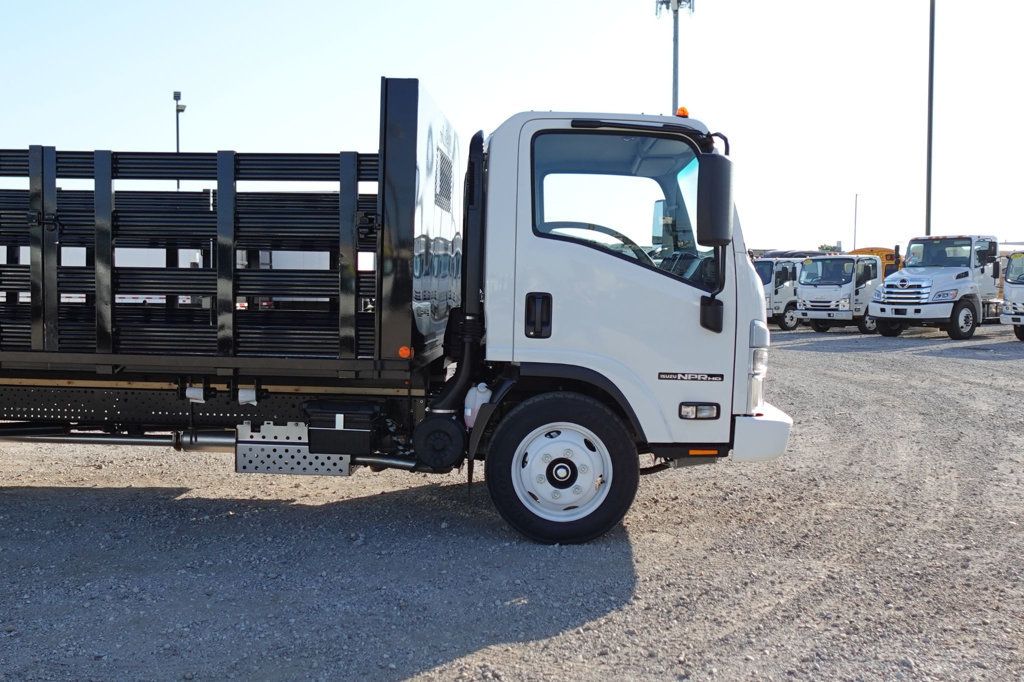 2024 Isuzu NPR HD (21ft Stake Bed w/ ICC Bumper) - 22114904 - 8