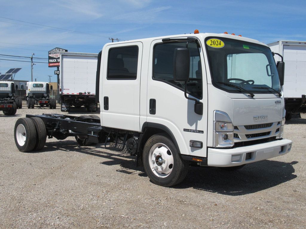 2024 Isuzu NPR HD (Chassis - Gas) - 22376095 - 0