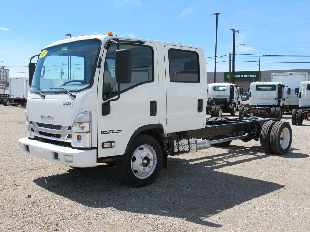 2024 Isuzu NPR HD (Chassis - Gas) - 22376095 - 2