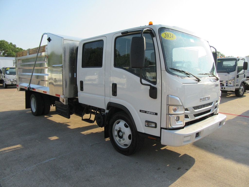 2024 Isuzu NRR (14ft Aluminum Dump) - 22475059 - 0