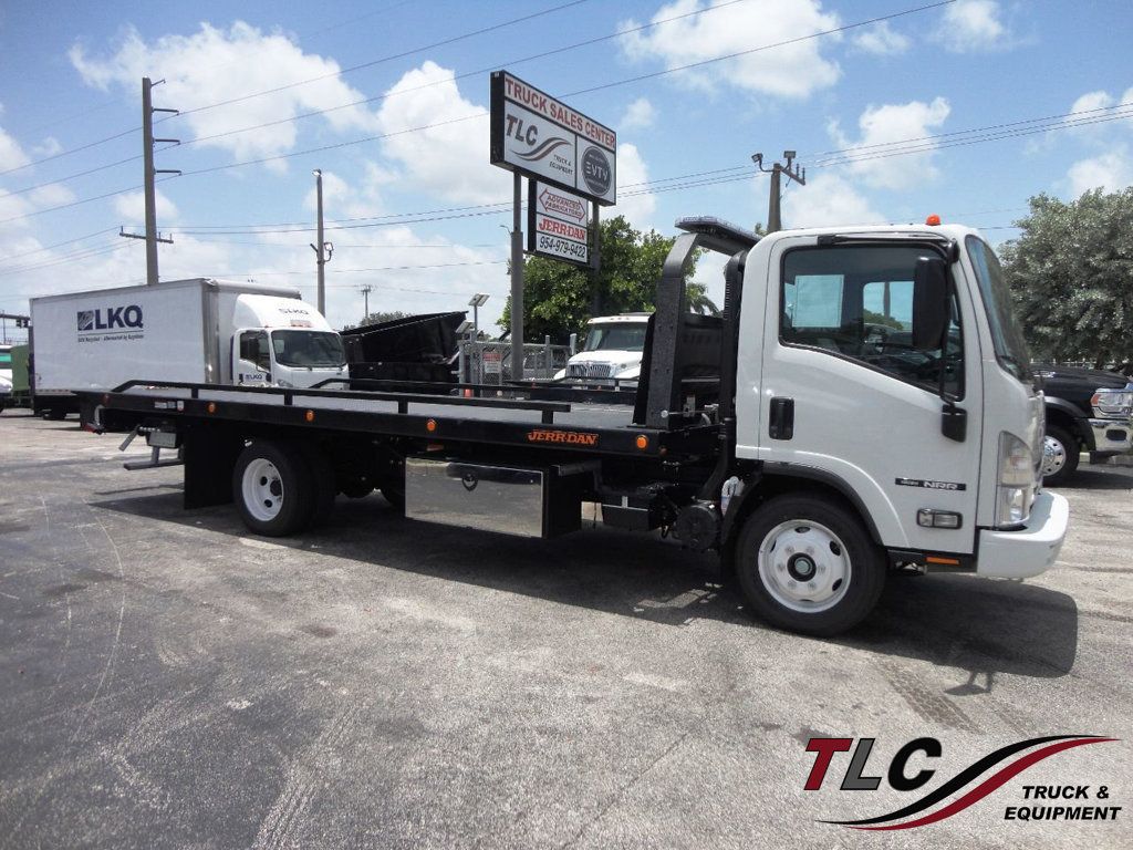 2024 Isuzu NRR w/ 21' JerrDan Car Carrier 6 Ton Extra Low Pro Rollback - 21498926 - 0