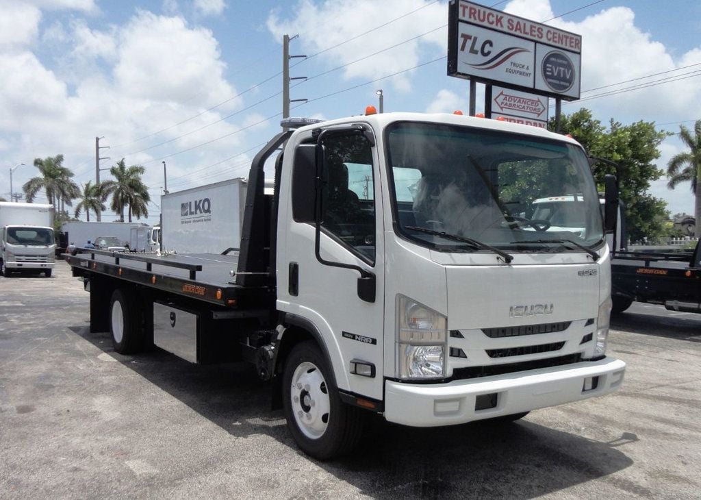 2024 Isuzu NRR w/ 21' JerrDan Car Carrier 6 Ton Extra Low Pro Rollback - 21498926 - 1