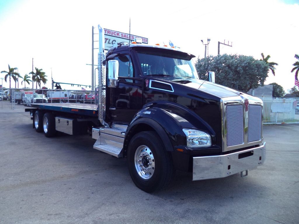 2024 Kenworth T880 JERRDAN 28FT 15 TON ROLLBACK..TANDEM AXLE 60,000LB GVW - 21881857 - 2