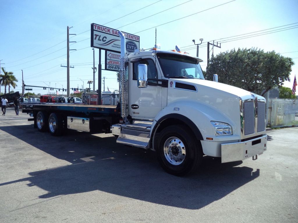 2024 Kenworth T880 JERRDAN 28FT 15 TON ROLLBACK..TANDEM AXLE 60,000LB GVW - 21918506 - 1