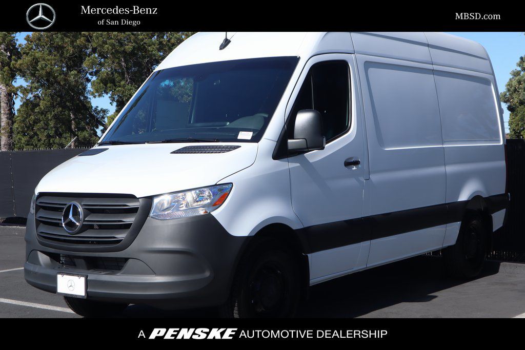 2024 New Mercedes-Benz Sprinter Cargo Van 2500 Standard Roof I4 Diesel ...