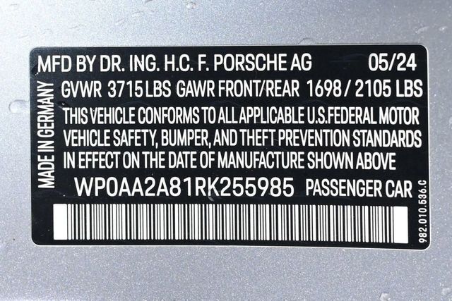 2024 Porsche 718 Cayman Style Edition Coupe - 22944976 - 26