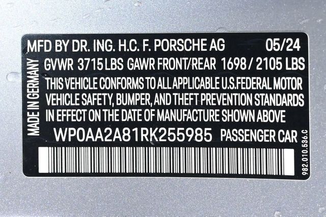 2024 Porsche 718 Cayman Style Edition Coupe - 22944976 - 28