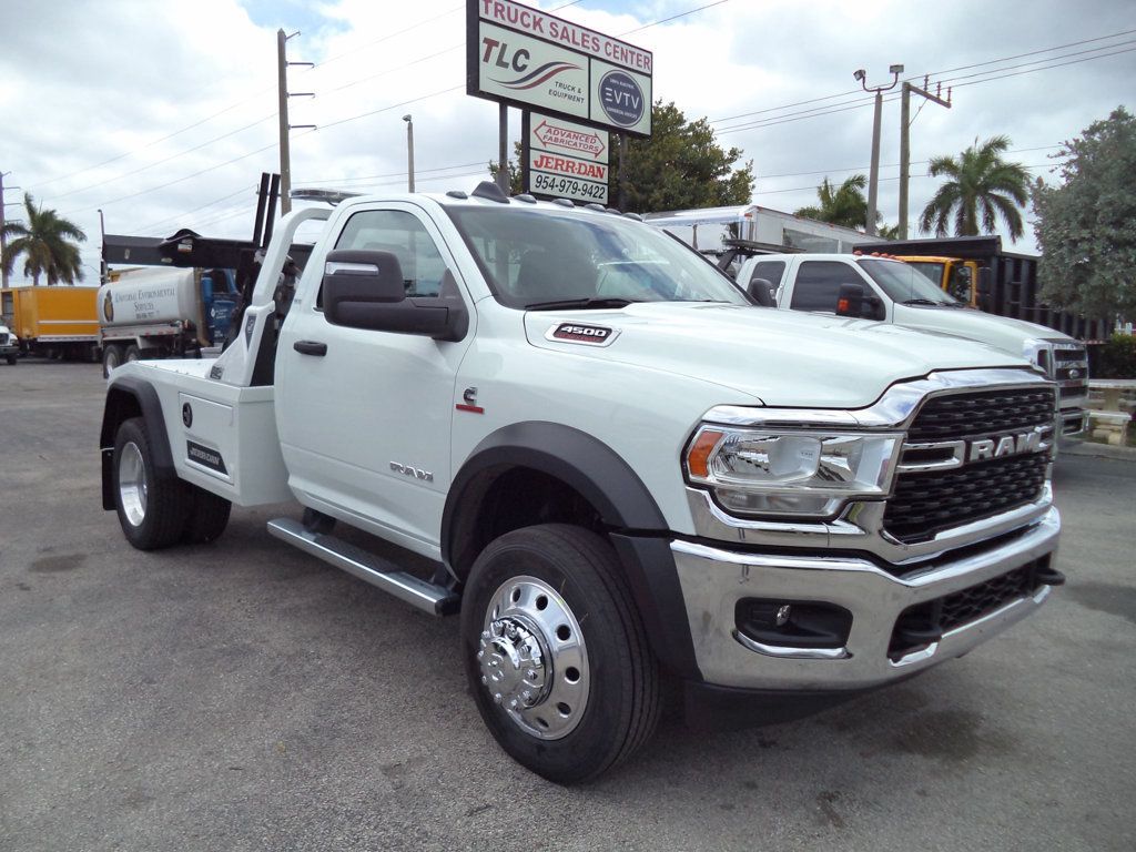2024 Ram 4500 SLT 4x4 w/ Jerr-Dan Wrecker MPL-NGS Steel Self Loader Underlift - 22829727 - 5