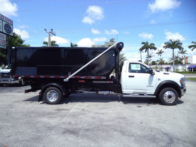 2024 Ram 5500 SLT 4x4 w/ 14` Switch-N-Go Drop Box Dumpster Bin Roll Off Truck - 22534289 - 9