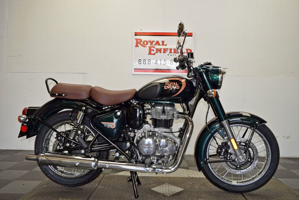 2024 ROYAL ENFIELD CLASSIC 350 ABS HALCYON GREEN - 22494279 - 0