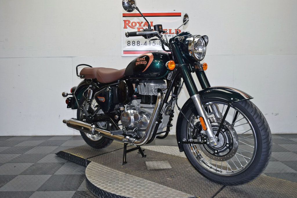 2024 ROYAL ENFIELD CLASSIC 350 ABS HALCYON GREEN - 22494279 - 4