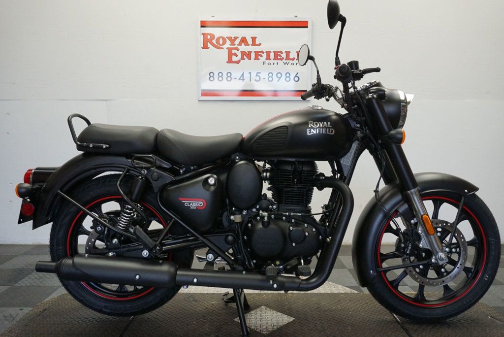 2024 ROYAL ENFIELD CLASSIC 350 ABS STEALTH BLACK - 22494319 - 0