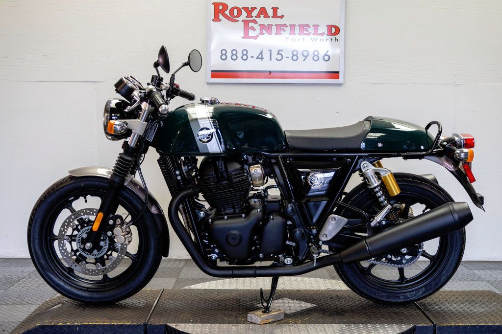 2024 ROYAL ENFIELD CONTINENTAL GT 650 ABS BRIT GREEN-BLACK-OUT - 23040292 | Video 2
