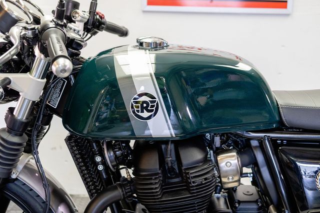 2024 ROYAL ENFIELD CONTINENTAL GT 650 ABS BRIT GREEN-BLACK-OUT - 23040292 - 19