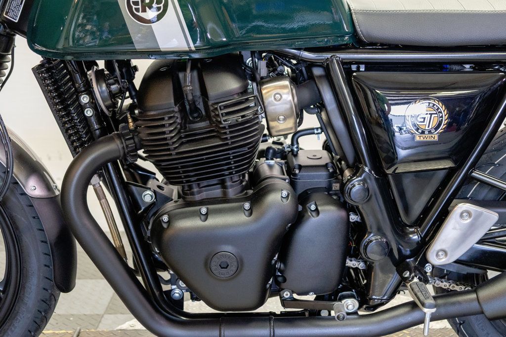 2024 ROYAL ENFIELD CONTINENTAL GT 650 ABS BRIT GREEN-BLACK-OUT - 23040292 - 21
