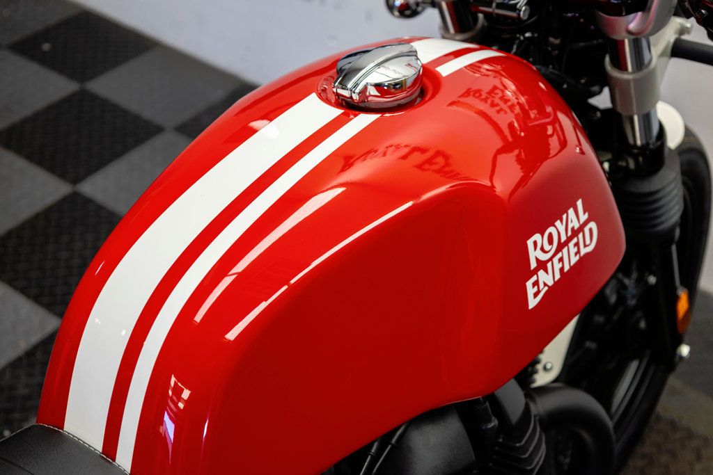 2024 ROYAL ENFIELD CONTINENTAL GT 650 ABS ROCKER RED BLACK OUT - 23040284 - 13