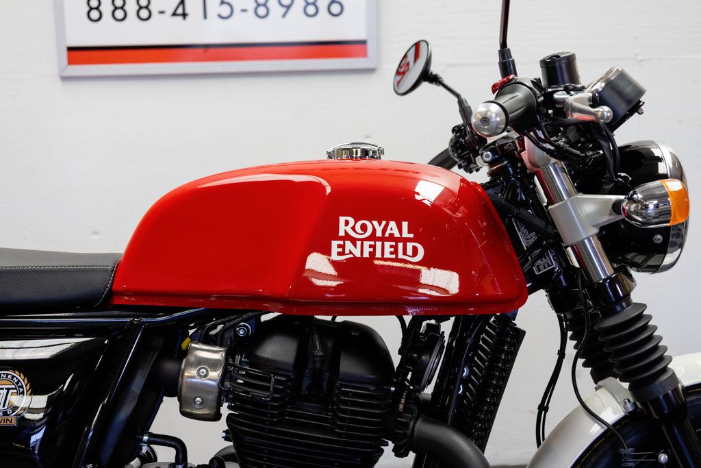 2024 ROYAL ENFIELD CONTINENTAL GT 650 ABS ROCKER RED BLACK OUT - 23040284 - 18