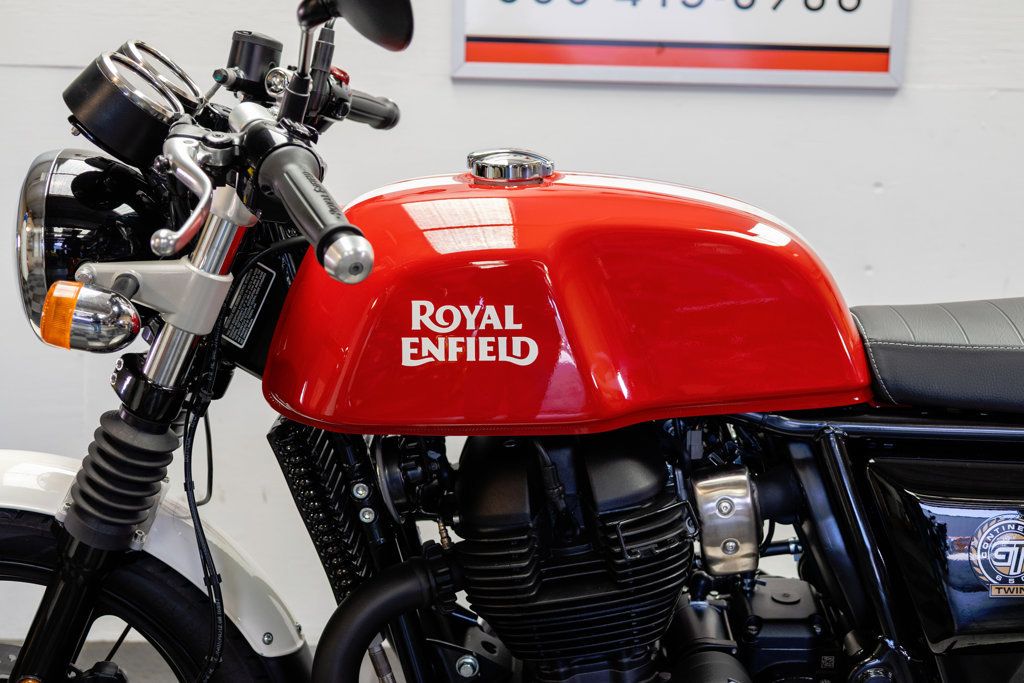 2024 ROYAL ENFIELD CONTINENTAL GT 650 ABS ROCKER RED BLACK OUT - 23040284 - 19