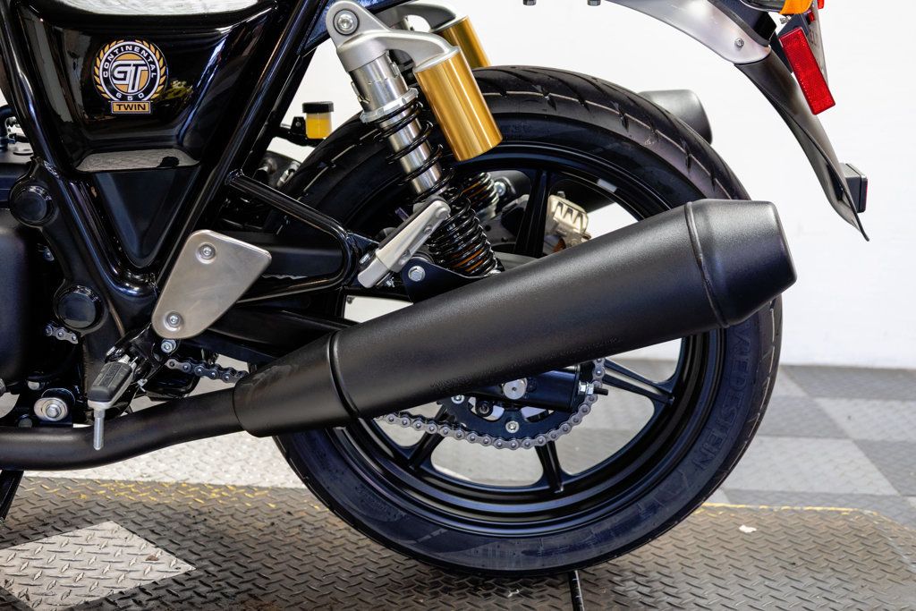 2024 ROYAL ENFIELD CONTINENTAL GT 650 ABS ROCKER RED BLACK OUT - 23040284 - 23