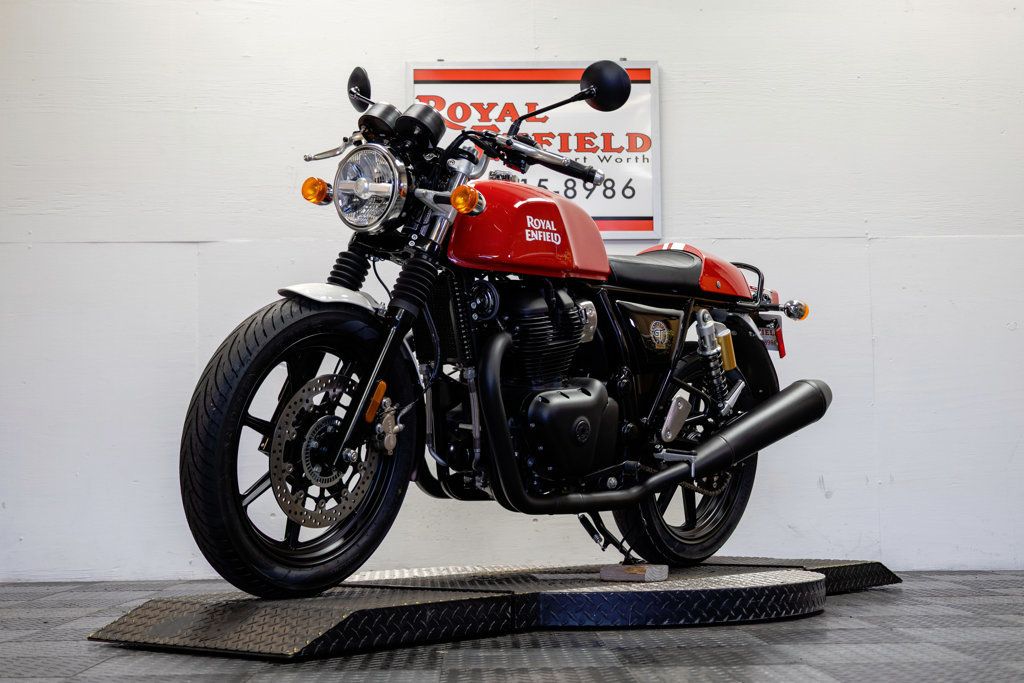2024 ROYAL ENFIELD CONTINENTAL GT 650 ABS ROCKER RED BLACK OUT - 23040284 - 4